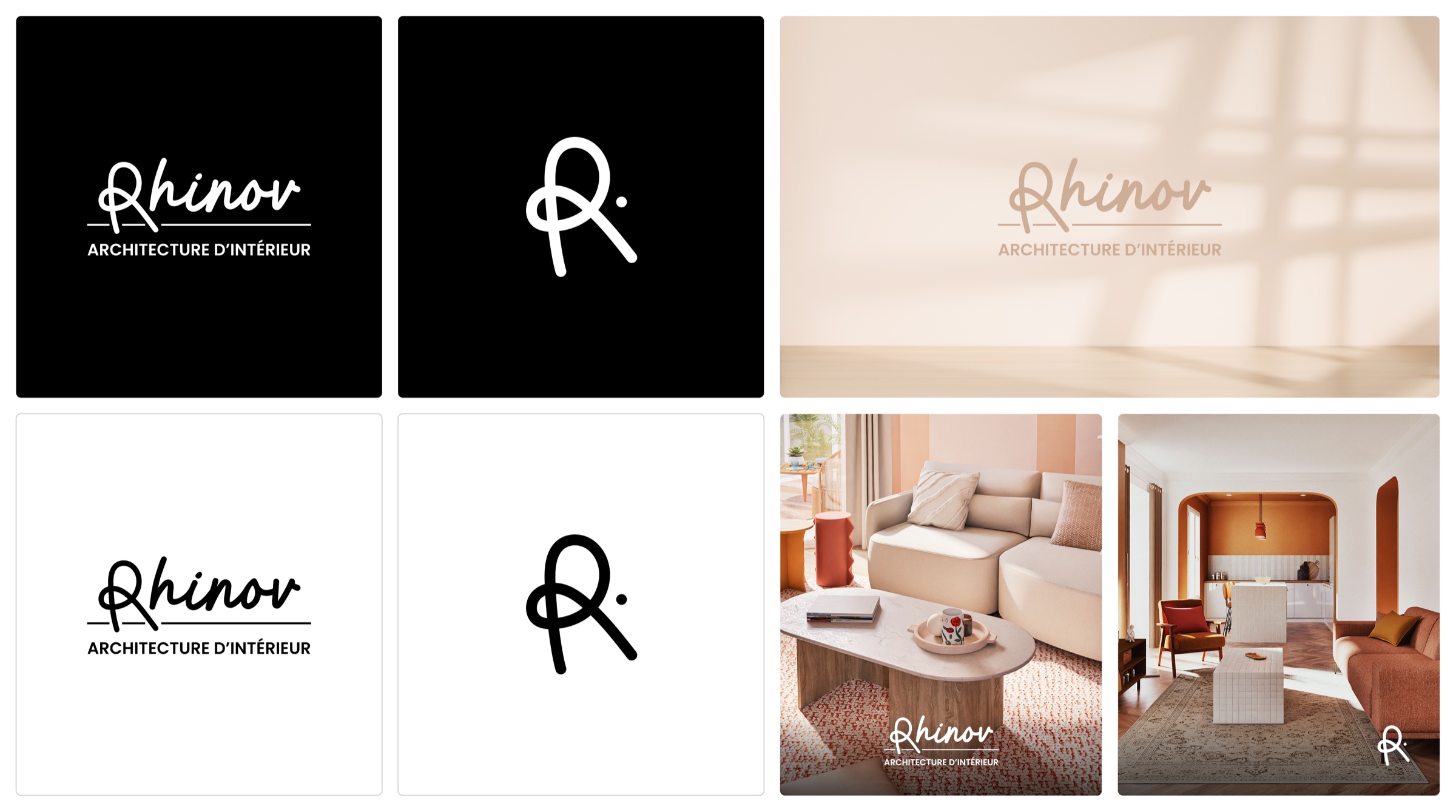 Rhinov — logos